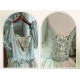 Cyans Qing Oil Painting Spring Short and Long One Piece(Leftovers/Full Payment Without Shipping)